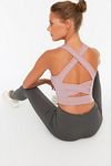 Sports Bra - Pink - Plain