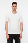 T-Shirt - White - Slim fit