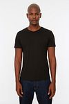 T-Shirt - Black - Slim fit