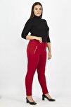 Plus Size Pants - Red - Skinny