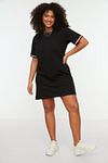 Plus Size Dress - Black - Basic