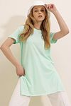 T-Shirt - Grün - Oversized