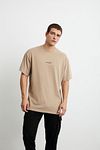 T-Shirt - Beige - Oversized
