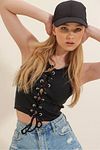 Bluse - Schwarz - Slim Fit