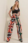 Hose - Mehrfarbig - Wide Leg