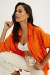 Shirt - Orange - Oversize