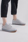 Sneaker - Grau - Flacher Absatz