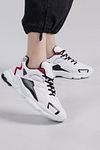 Sneaker - Weiß - Flacher Absatz