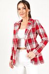 Blazer - Rot - Regular Fit
