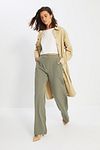 Pants - Navy blue - Wide leg
