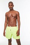 Badeshorts - Gelb - Unifarben