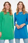 Sweatshirt - Blau - Regular Fit