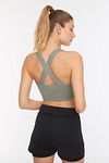 Sport-BH - Khaki - Unifarben