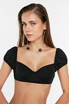 Bikini Top - Black - Plain