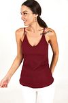 Bluse - Bordeaux - Slim Fit