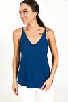 Bluse - Dunkelblau - Slim Fit