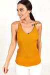 Bluse - Gelb - Slim Fit