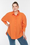Plus Size Shirt - Orange - Regular fit