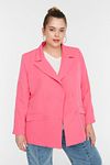 Große Größen in Jacke - Rosa - Regular Fit