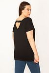 Plus Size Blouse - Black - Regular fit
