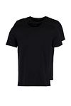 T-Shirt - Black - Regular fit