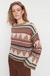 Pullover - Braun - Oversized