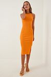 Kleid - Orange - Bodycon