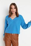 Pullover - Blau - Relaxed Fit