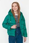 Winterjacke - Grün - Puffer