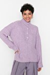 Pullover - Lila - Oversized