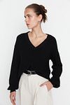 Pullover - Schwarz - Relaxed Fit