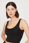 Bustier - Schwarz - Unifarben