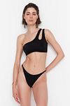 Bikini-Hose - Schwarz - Unifarben
