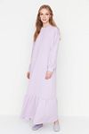 Dress - Purple - Smock dress