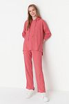 Pajama Set - Pink - Plain