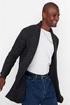 Cardigan - Black - Regular fit