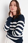 Pullover - Dunkelblau - Oversized