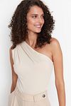 Body - Beige - Figurbetont