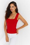 Bluse - Rot - Regular Fit