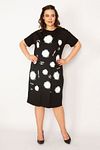 Plus Size Dress - Black - Basic