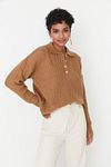 Pullover - Braun - Regular Fit