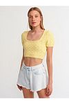 Pullover - Gelb - Slim Fit