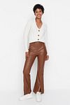 Hose - Braun - Wide Leg