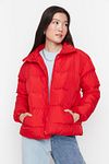Winterjacke - Rot - Puffer
