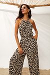 Jumpsuit - Braun - Regular Fit