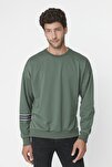 Sweatshirt - Grün - Oversized