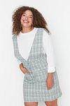 Plus Size Dress - Green - Jile
