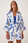 Kimono & Kaftan - Blau - Regular Fit