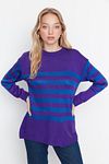 Pullover - Lila - Oversized