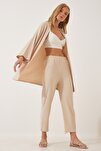 Two-Piece Set - Beige - Relaxed